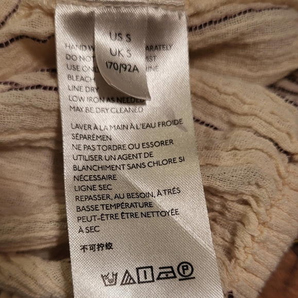 FREE PEOPLE Cedar Lace Pullover Oversized Top - Picture 11 of 12